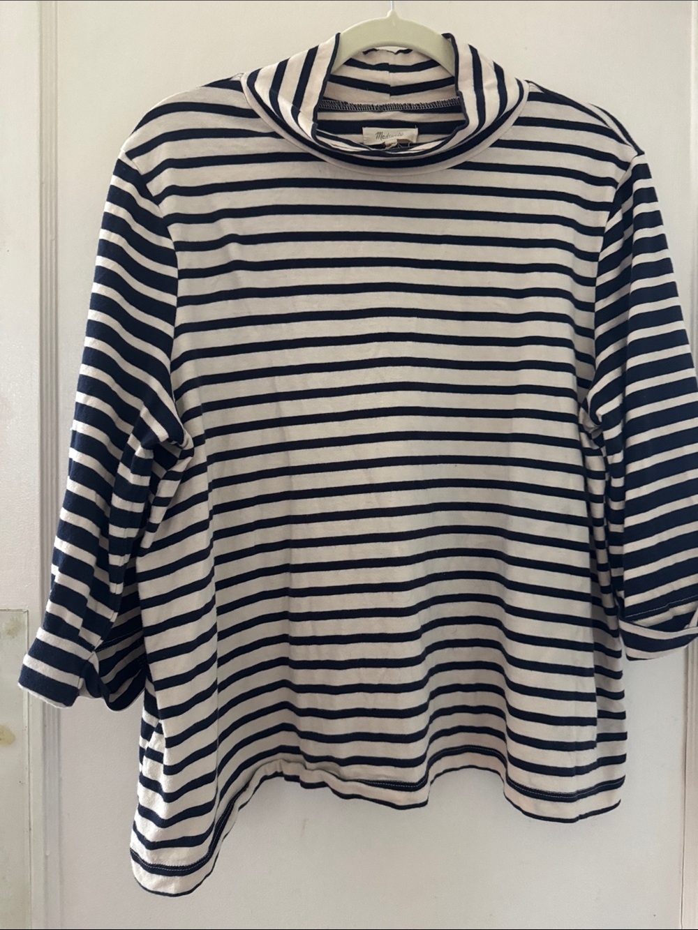 MADEWELL Cotton mock tee